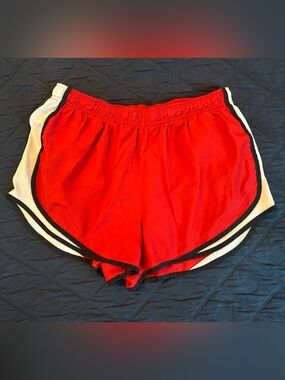 Nike Red Dri-Fit Athletic Shorts